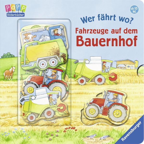 Cover von Wer fährt wo? Fahrzeuge auf dem Bauernhof