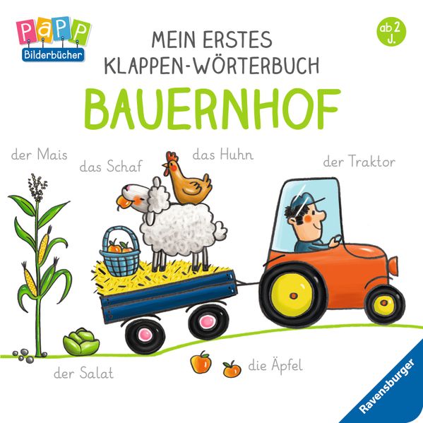 Cover von Mein erstes Klappen-Wörterbuch: Bauernhof