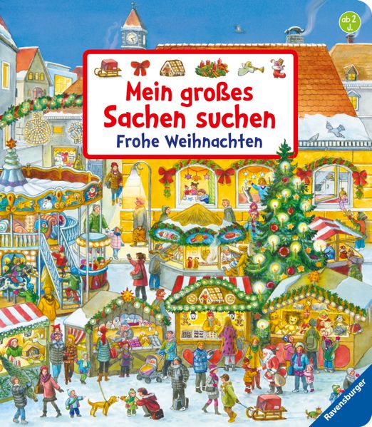 Cover von Mein großes Sachen suchen: Frohe Weihnachten