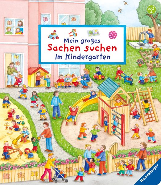 Cover von Mein großes Sachen suchen: Im Kindergarten