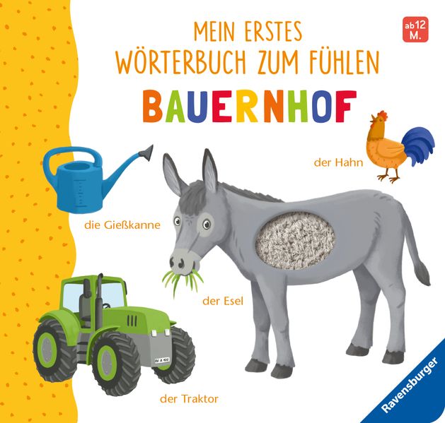 Cover von Mein erstes Wörterbuch zum Fühlen: Bauernhof
