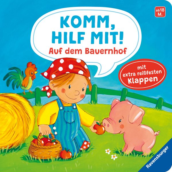 Cover von Komm, hilf mit! Auf dem Bauernhof