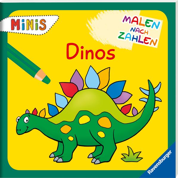 Cover von Malen nach Zahlen Dinos