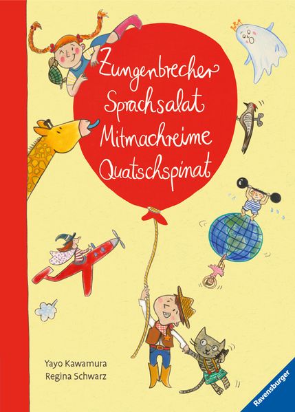 Cover von Zungenbrecher, Sprachsalat, Mitmachreime, Quatschspinat