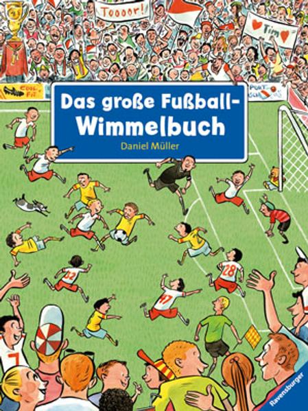 Cover von Das große Fußball-Wimmelbuch