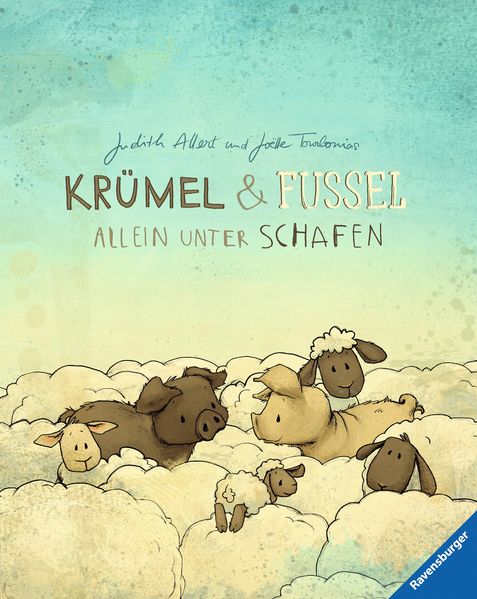 Cover von Krümel und Fussel – Allein unter Schafen