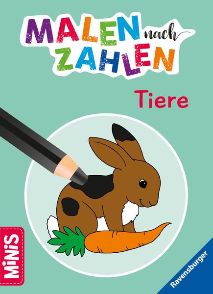Cover von Tiere – Malen nach Zahlen