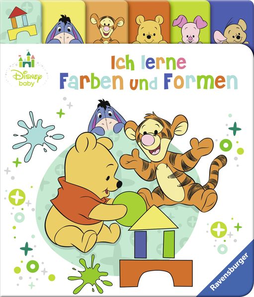 Cover von Disney Baby Winnie Puuh: Ich lerne Farben und Formen