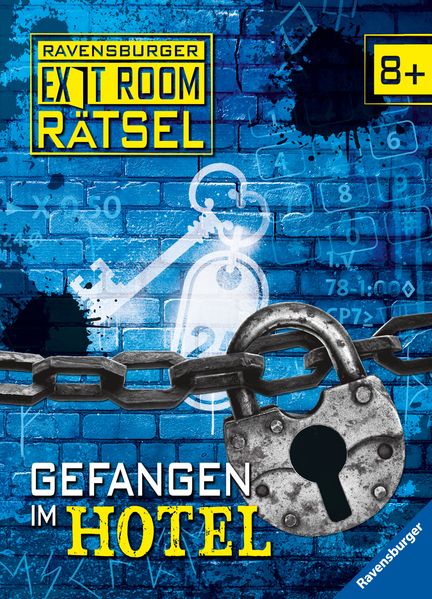 Cover von Ravensburger Exit Room Rätsel: Gefangen im Hotel