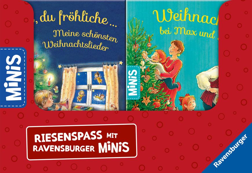 Cover von Verkaufs-Kassette „Ravensburger Minis 7 – Fröhliche Weihnachten!“