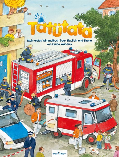 Cover von Mein erstes Wimmelbuch: Tatütata – Mein erstes Wimmelbuch über Blaulicht und Sirene