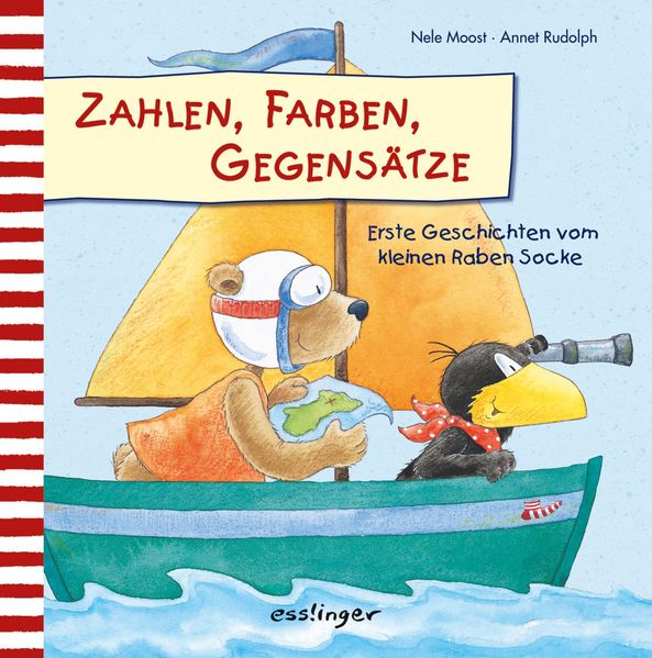Cover von Der kleine Rabe Socke: Zahlen, Farben, Gegensätze