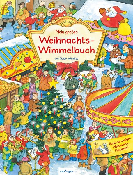 Cover von Mein kleines Weihnachts-Wimmelbuch – Mini Ausgabe
