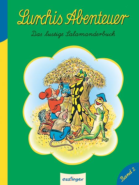 Cover von Kulthelden: Lurchis Abenteuer, Das lustige Salamanderbuch – Band 2