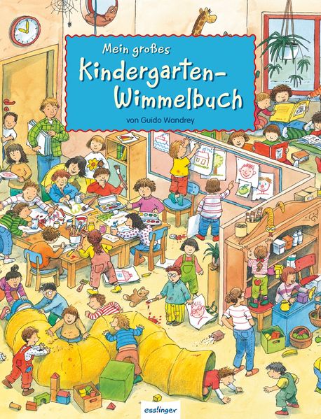 Cover von Mein großes Wimmelbuch: Mein großes Kindergarten-Wimmelbuch