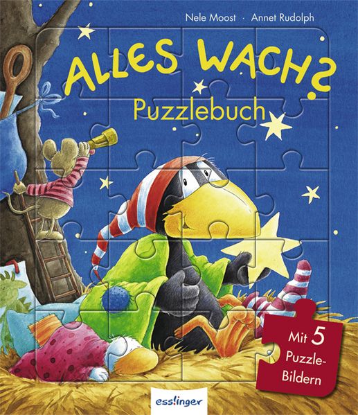 Cover von Der kleine Rabe Socke: Alles wach? – Puzzlebuch
