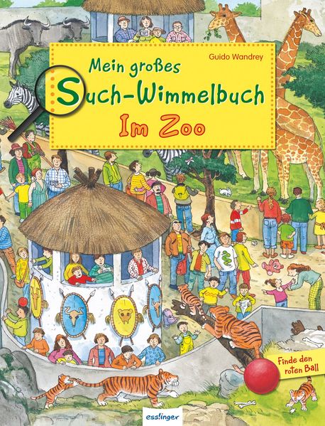 Cover von Mein großes Such-Wimmelbuch: Im Zoo