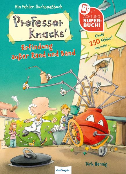 Cover von Professor Knacks´ Erfindung außer Rand und Band
