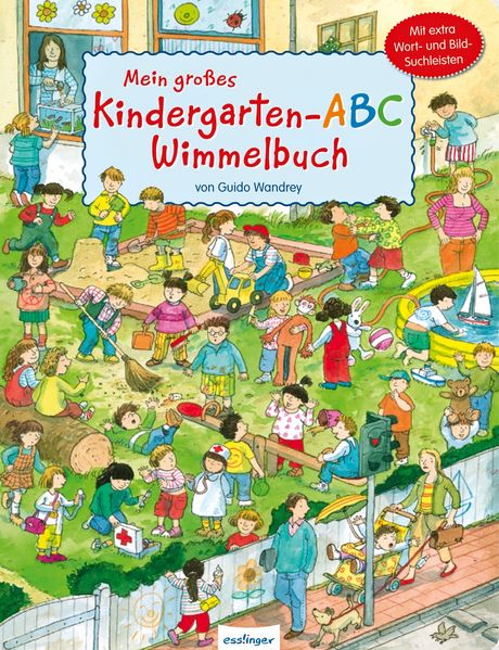 Cover von Mein großes Wimmelbuch: Mein großes Kindergarten-ABC-Wimmelbuch