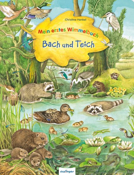 Cover von Mein erstes Wimmelbuch: Mein erstes Wimmelbuch – Bach und Teich