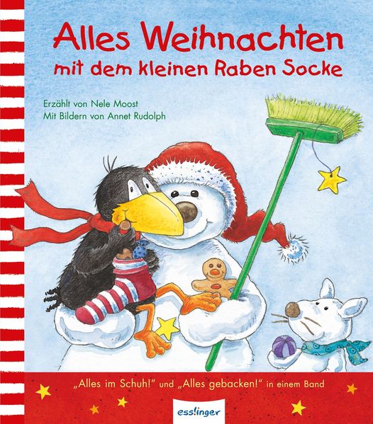 Cover von Der kleine Rabe Socke: Alles Weihnachten mit dem kleinen Raben Socke