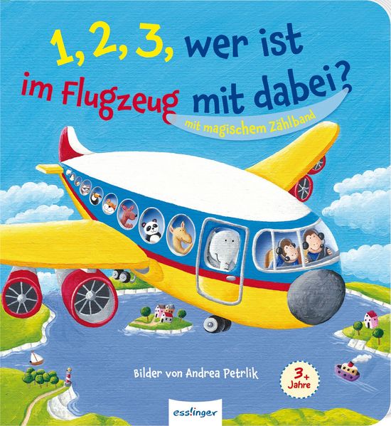 Cover von 1, 2, 3, wer ist im Flugzeug mit dabei?