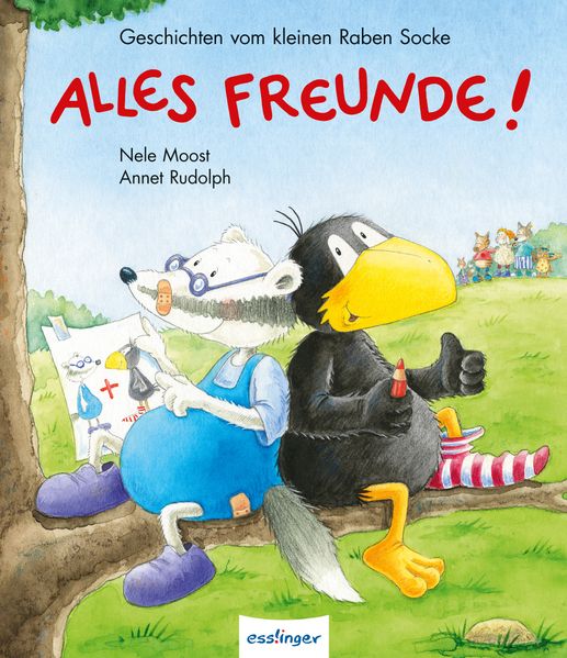 Cover von Der kleine Rabe Socke: Alles Freunde!