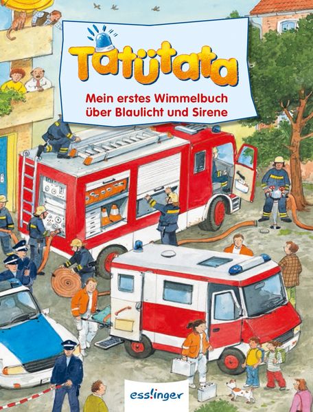 Cover von Tatütata – Mein erstes Wimmelbuch von Blaulicht und Sirene – Mini-Wimmelbuch
