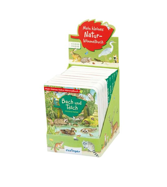 Cover von Mein kleines Natur-Wimmelbuch – Bach und Teich, Display