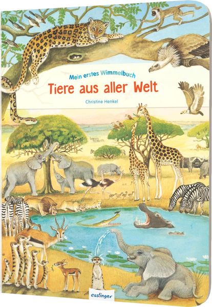 Cover von Mein erstes Wimmelbuch: Mein erstes Wimmelbuch – Tiere aus aller Welt