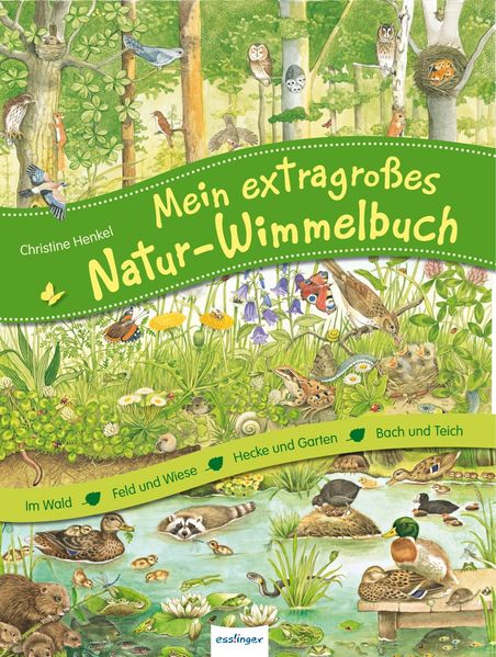 Cover von Mein extragroßes Natur-Wimmelbuch