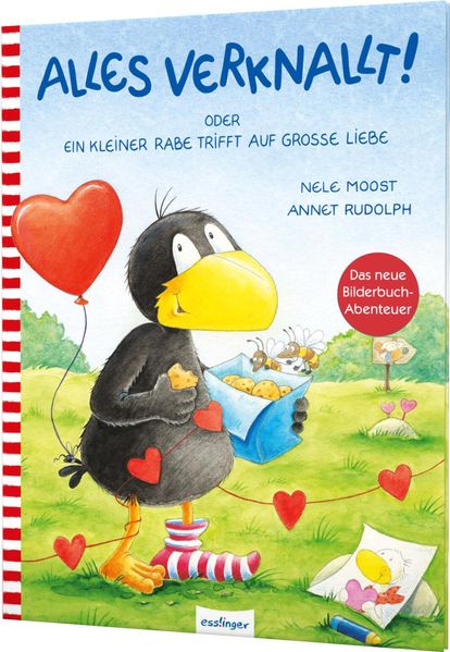 Cover von Der kleine Rabe Socke: Alles verknallt! oder Ein kleiner Rabe trifft auf große Liebe