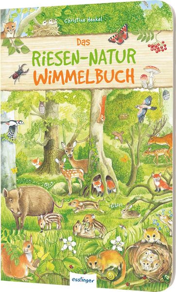 Cover von Das Riesen-Natur-Wimmelbuch