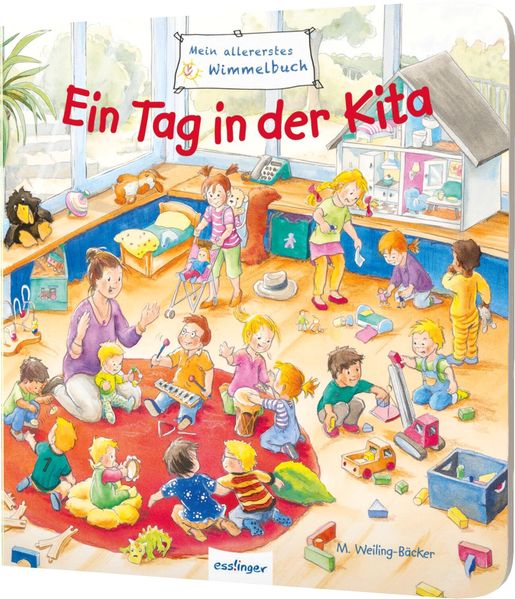 Cover von Mein allererstes Wimmelbuch: Ein Tag in der Kita