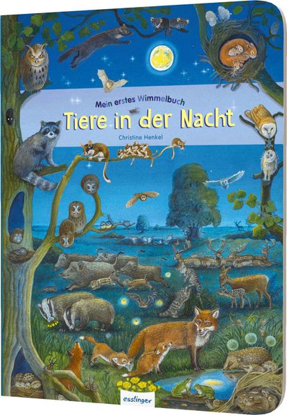 Cover von Mein erstes Wimmelbuch: Tiere in der Nacht