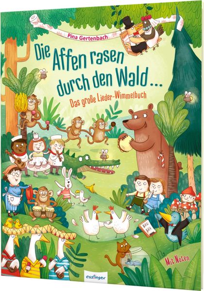 Cover von Die Affen rasen durch den Wald …