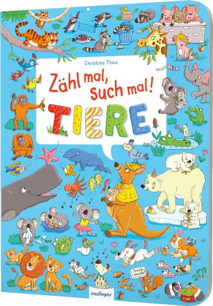 Cover von Zähl mal, such mal! Tiere