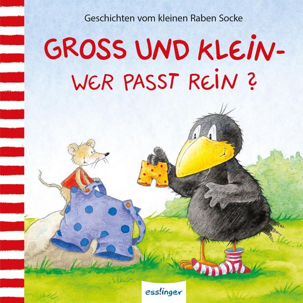 Cover von Der kleine Rabe Socke: Groß und Klein – wer passt rein?