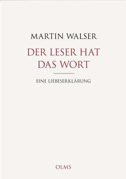 Cover von Der Leser hat das Wort