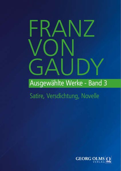 Cover von Satire, Versdichtung, Novelle