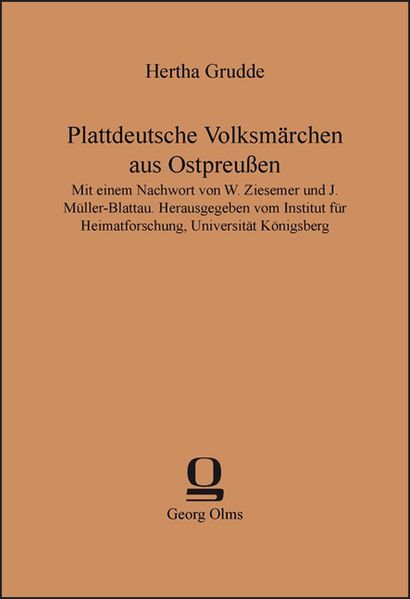 Cover von Plattdeutsche Volksmärchen aus Ostpreußen