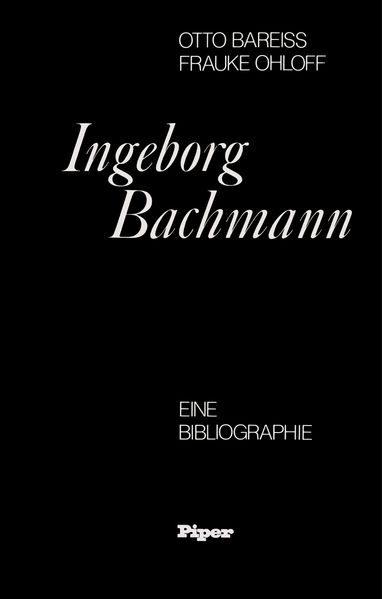 Cover von Ingeborg Bachmann