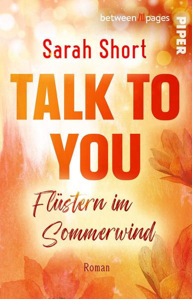 Cover von Talk to you – Flüstern im Sommerwind