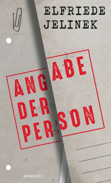 Cover von Angabe der Person
