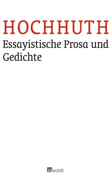 Cover von Essayistische Prosa und Gedichte