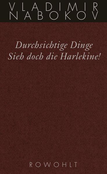 Cover von Durchsichtige Dinge / Sieh doch die Harlekine!