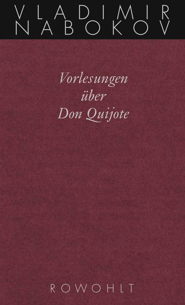 Cover von Vorlesungen über Don Quijote
