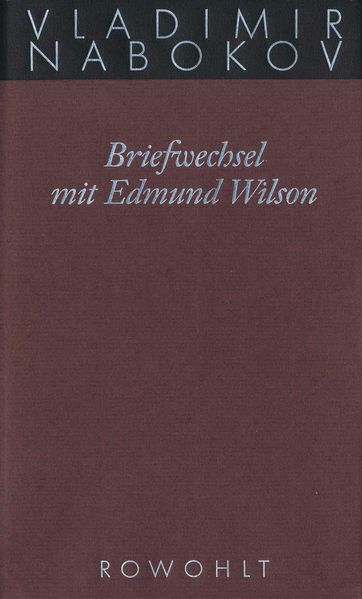 Cover von Briefwechsel mit Edmund Wilson 1940 – 1971