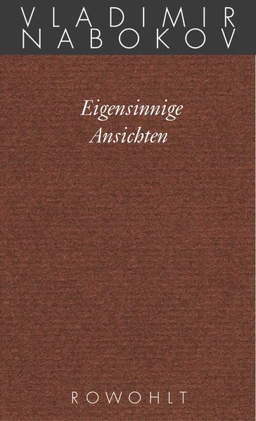 Cover von Eigensinnige Ansichten