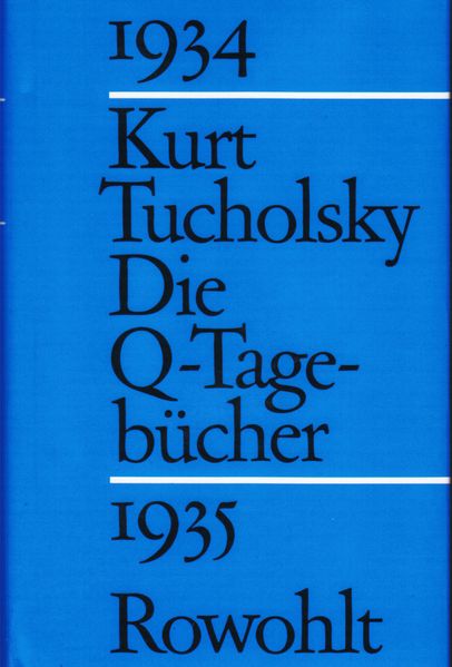 Cover von Die Q-Tagebücher 1934 – 1935